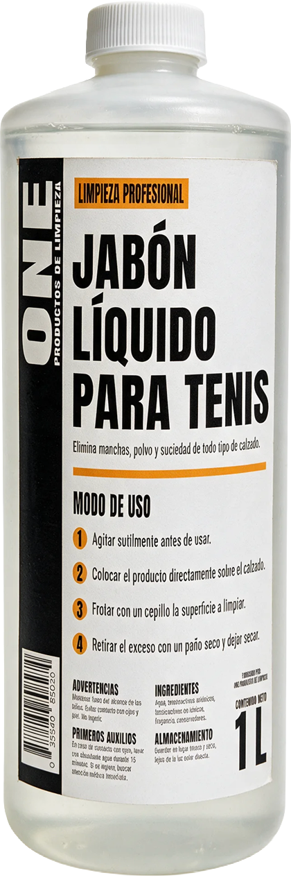 1LT JABÓN PARA TENIS